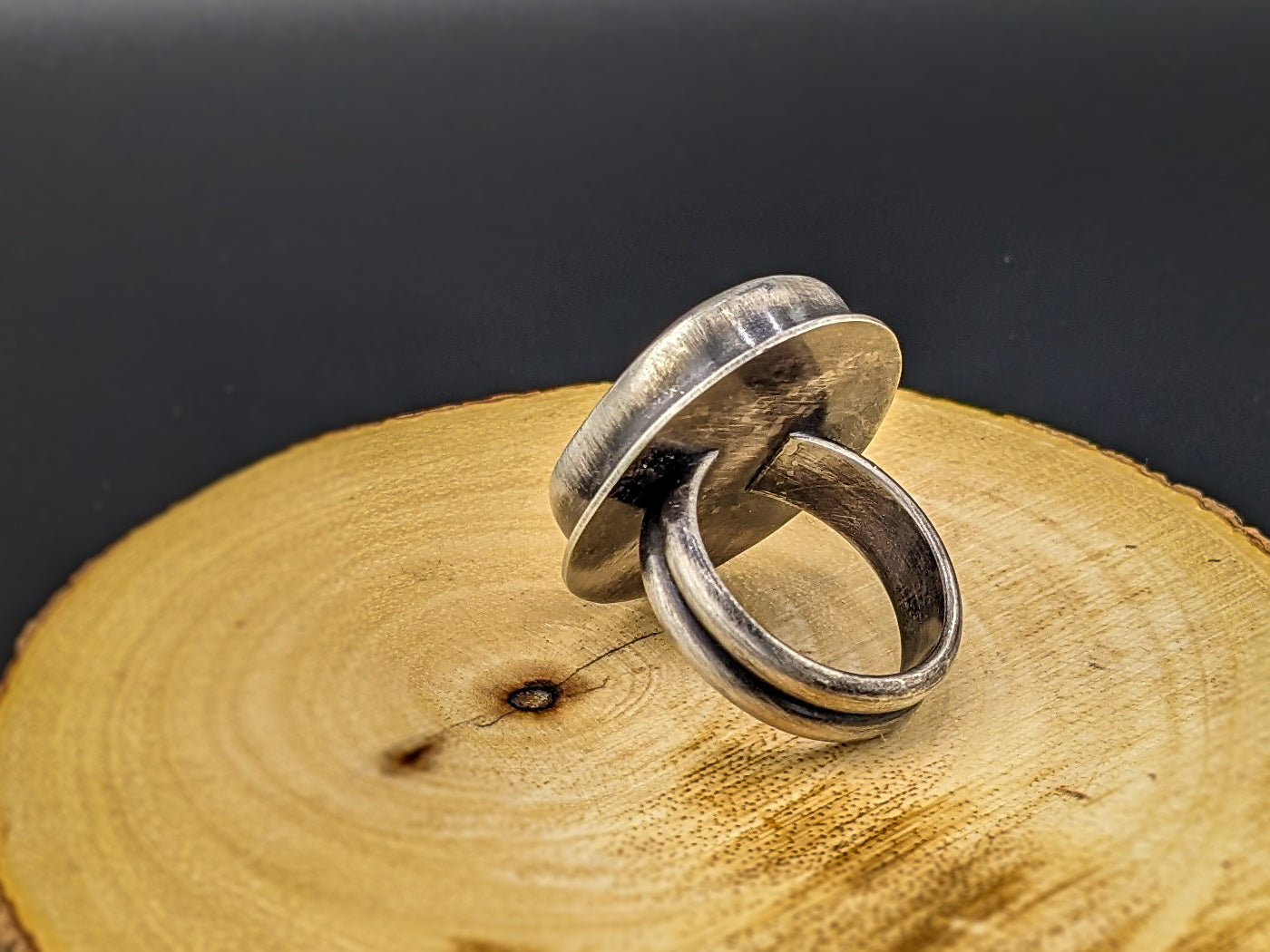 Desert View: Caldera Paint Ring, Size 9