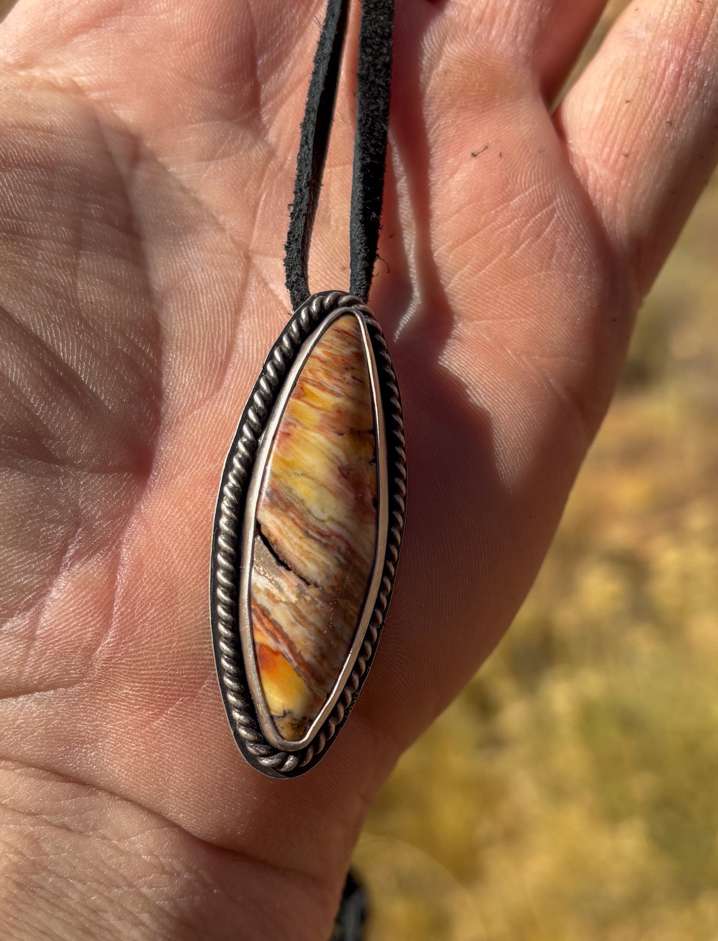 Caldera Paint Pendant