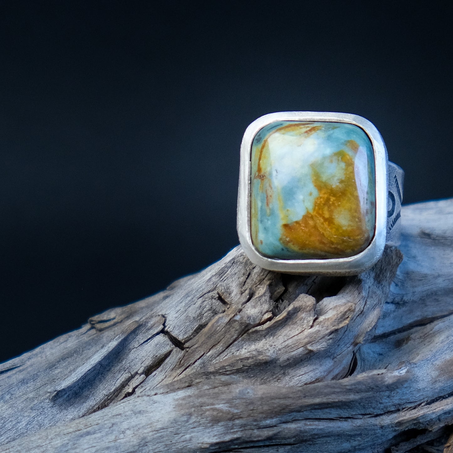 Gary Green Signet ring - size 9.5
