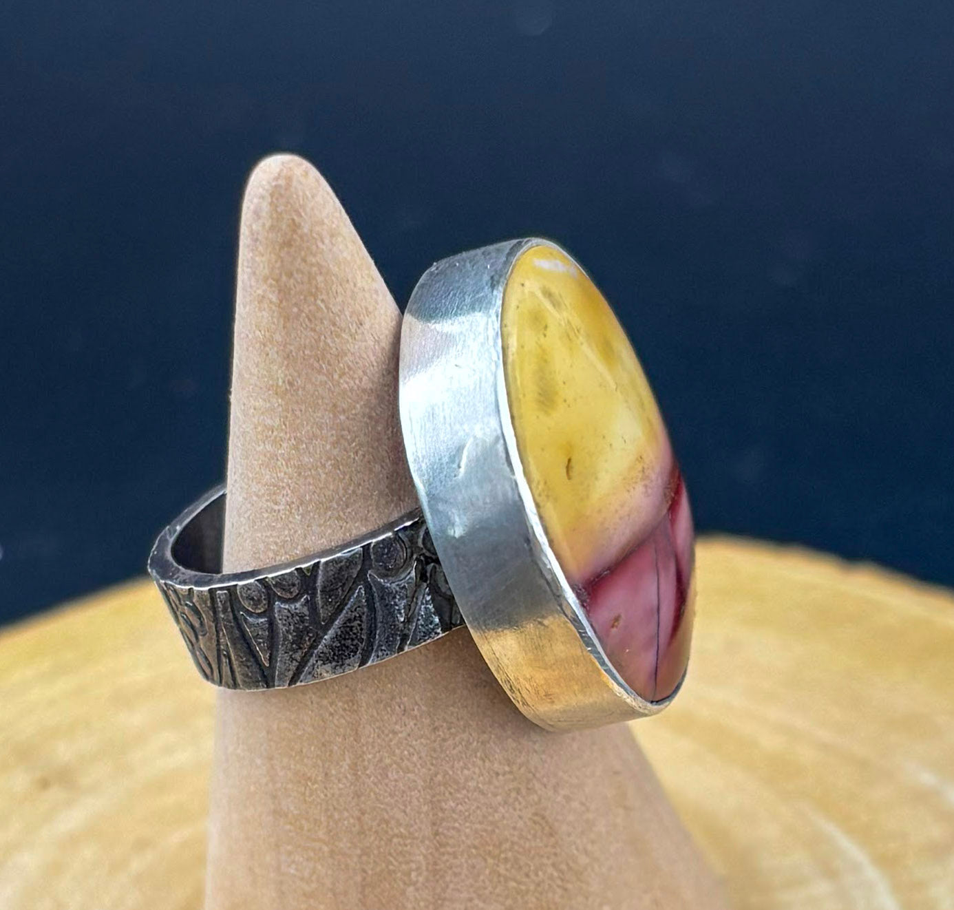 Mookaite Jasper Ring - Size 7