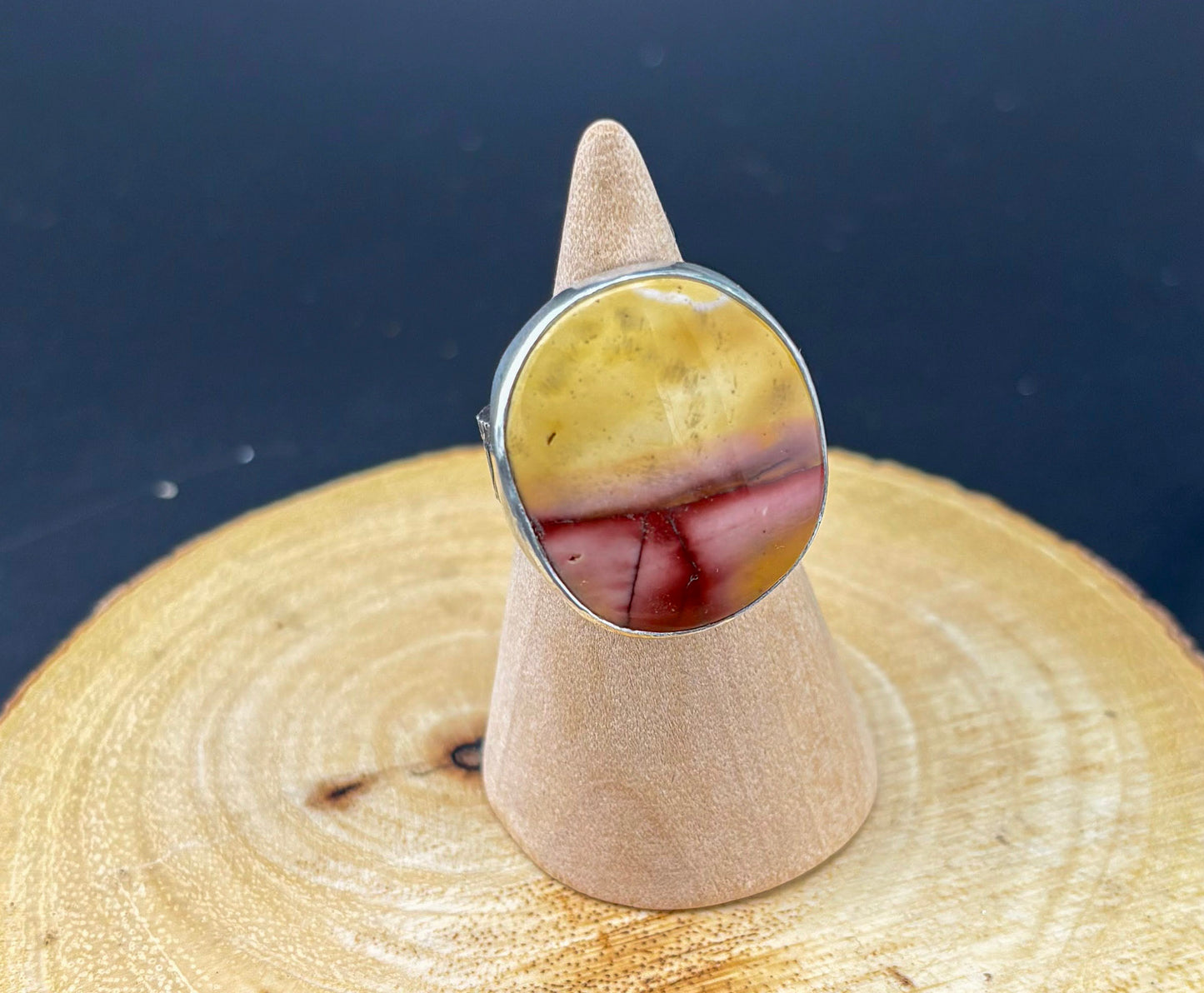 Mookaite Jasper Ring - Size 7