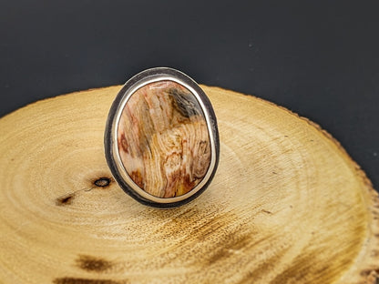 Desert View: Caldera Paint Ring, Size 9