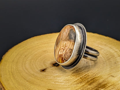 Desert View: Caldera Paint Ring, Size 9