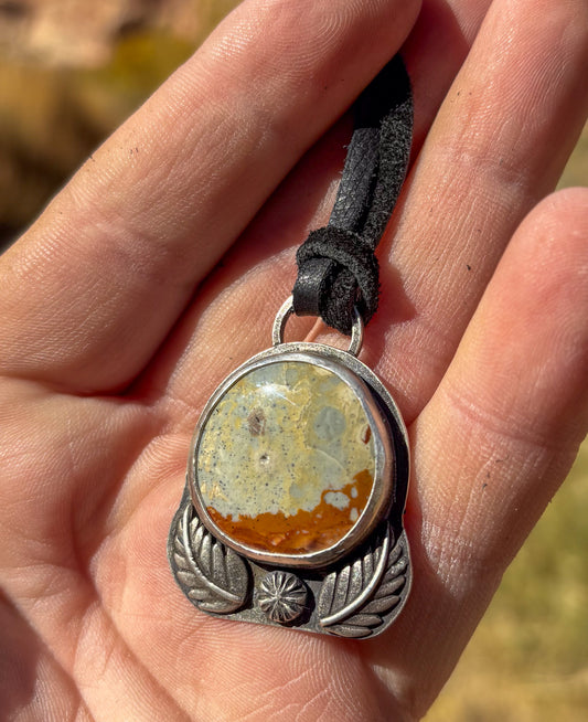 Picture Jasper Pendant