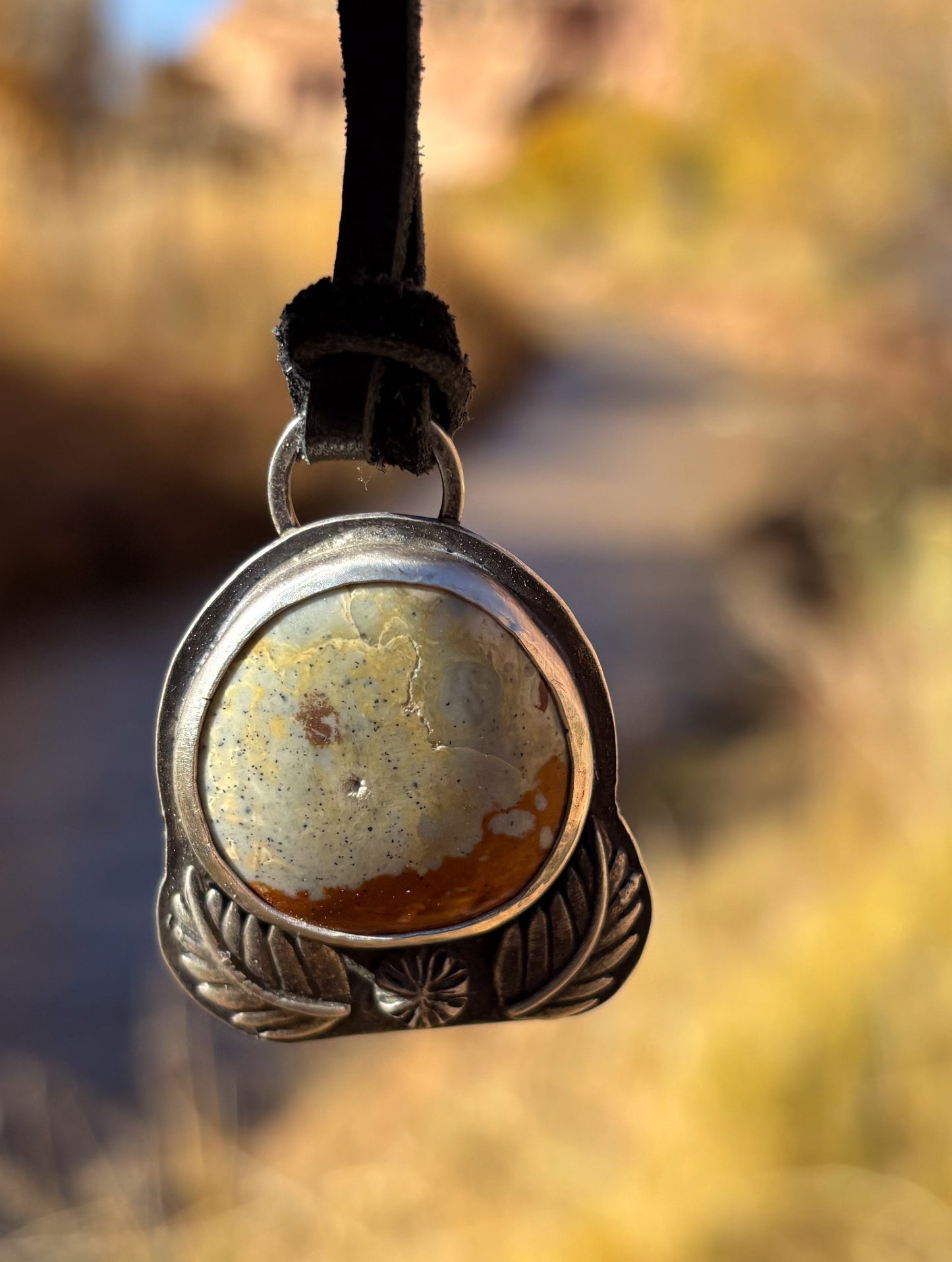 Picture Jasper Pendant